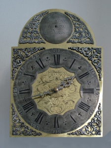  Antieke Luikse klok, gesigneerd Laurent Massin Liège